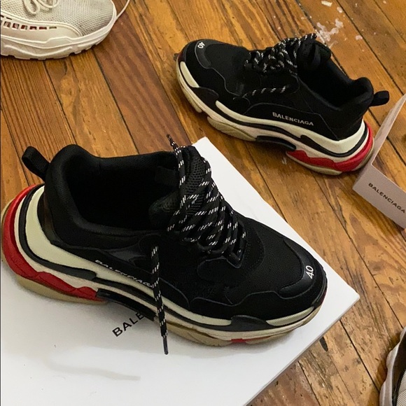 US SIZE 7 Men and Women’s Balenciaga Running Shoes